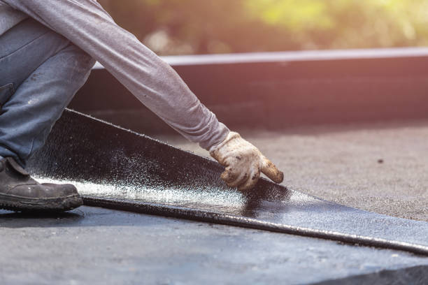 Professional Waterproofing technician working in Danville, AL